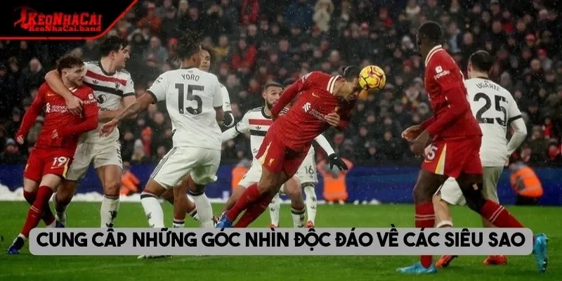 Cung cấp những góc nhìn độc đáo về các siêu sao