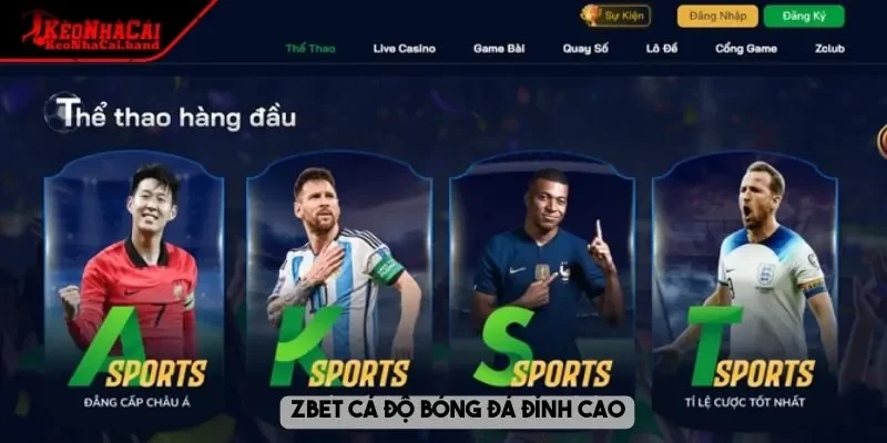 ZBET cá độ bóng đá đỉnh cao